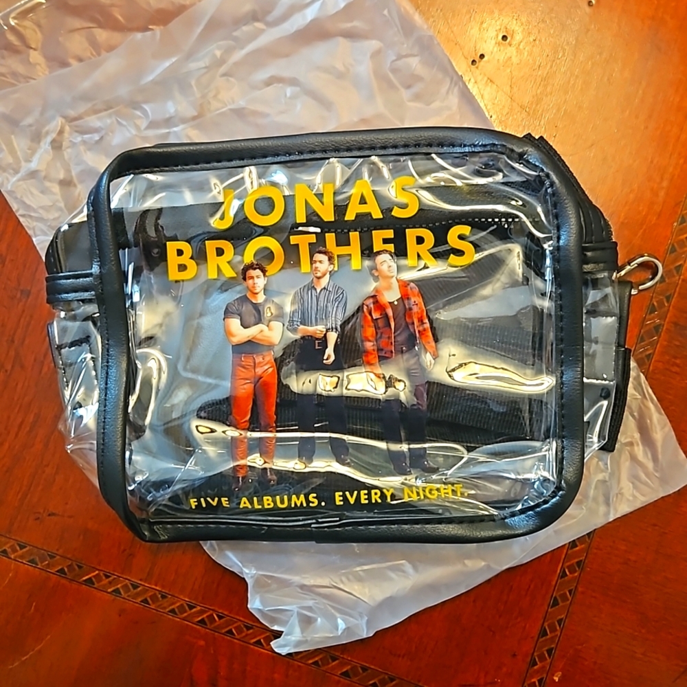 Jonas Brothers VIP Clear Bag (Five Albums. Every Night)